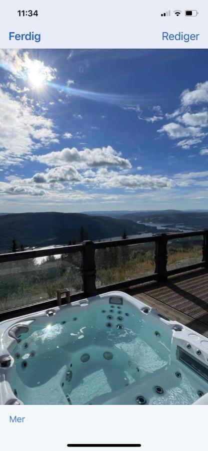 Norefjell - Storhytte Med Jacuzzi Og Fantastisk Beliggenhet Noresund Ngoại thất bức ảnh