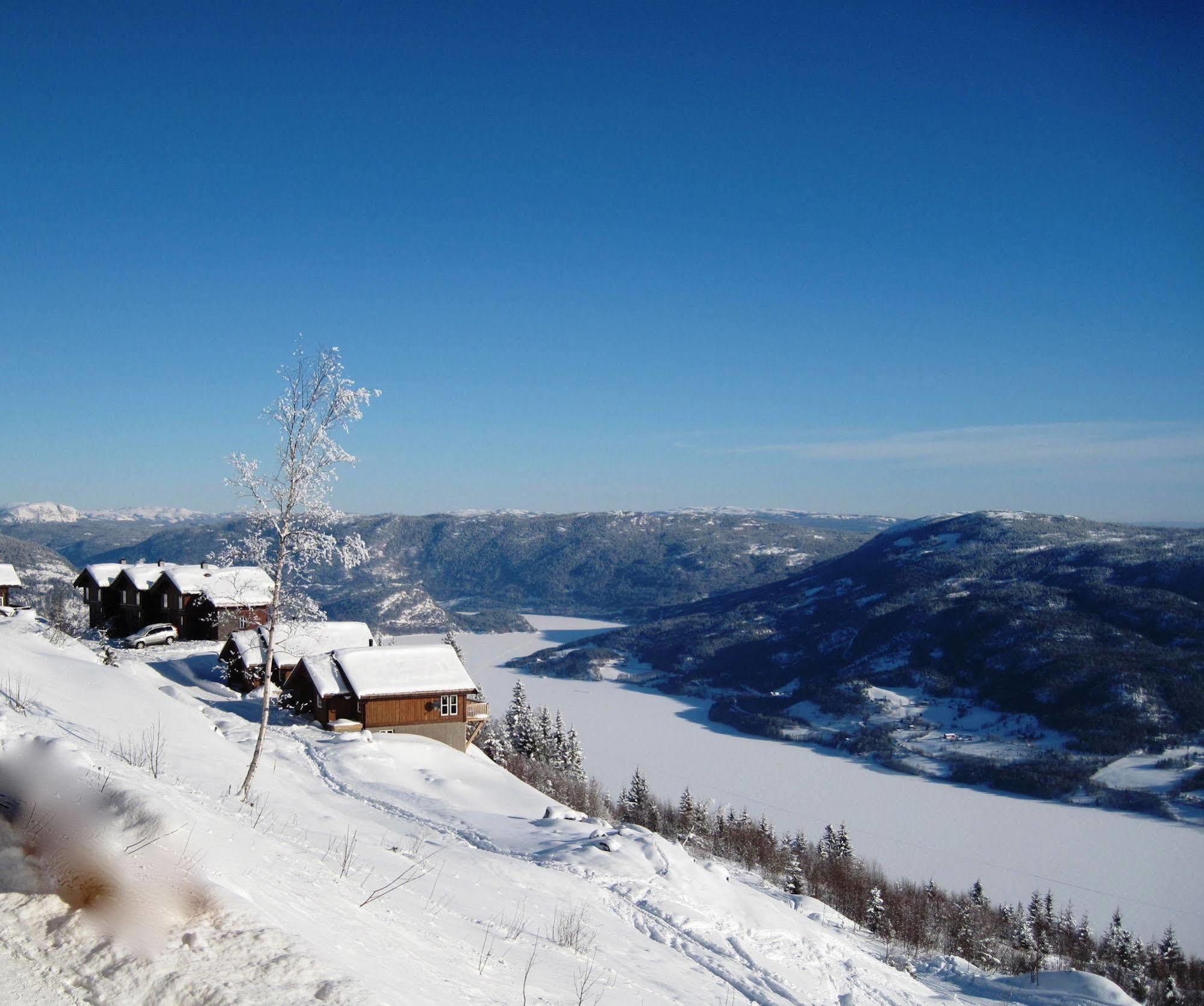 Norefjell - Storhytte Med Jacuzzi Og Fantastisk Beliggenhet Noresund Ngoại thất bức ảnh